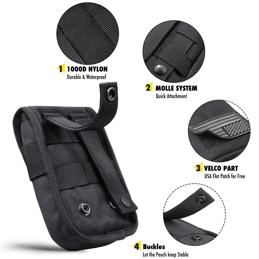 Tactical Phone Pouch Molle,Sma - Edc Carry Fanny Pack recension och pris